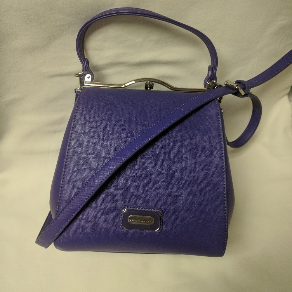 Purple frame bag